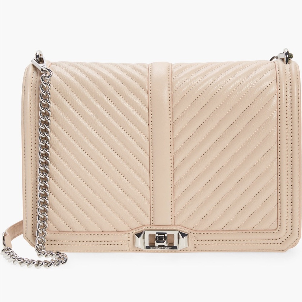 Rebecca Minkoff Jumbo Love Chevron Quilted Crossbody